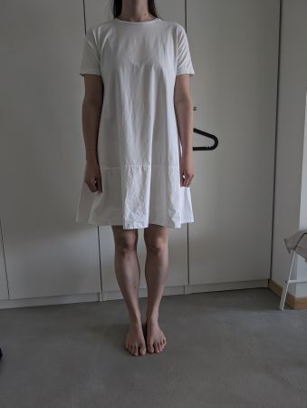 COS White Dress, Gr.XS