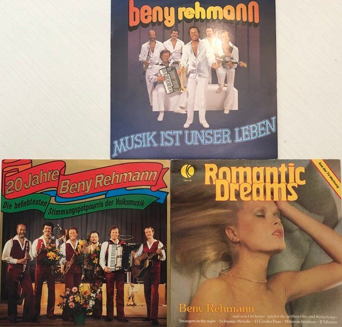 Dischi in vinile: 3x LP’s Beny Rehmann – Usato da Grüningen venduto da azulmarron