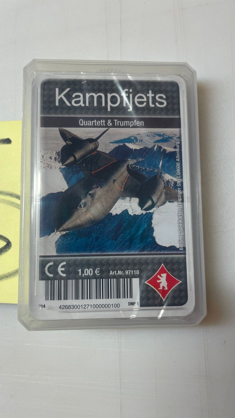 Giochi: 3 Stk. Quartett Spiele Schiffe Kampfjets Jets – Nuovo e nell'imballaggio originale da Glattfelden venduto da cybermaxx 2