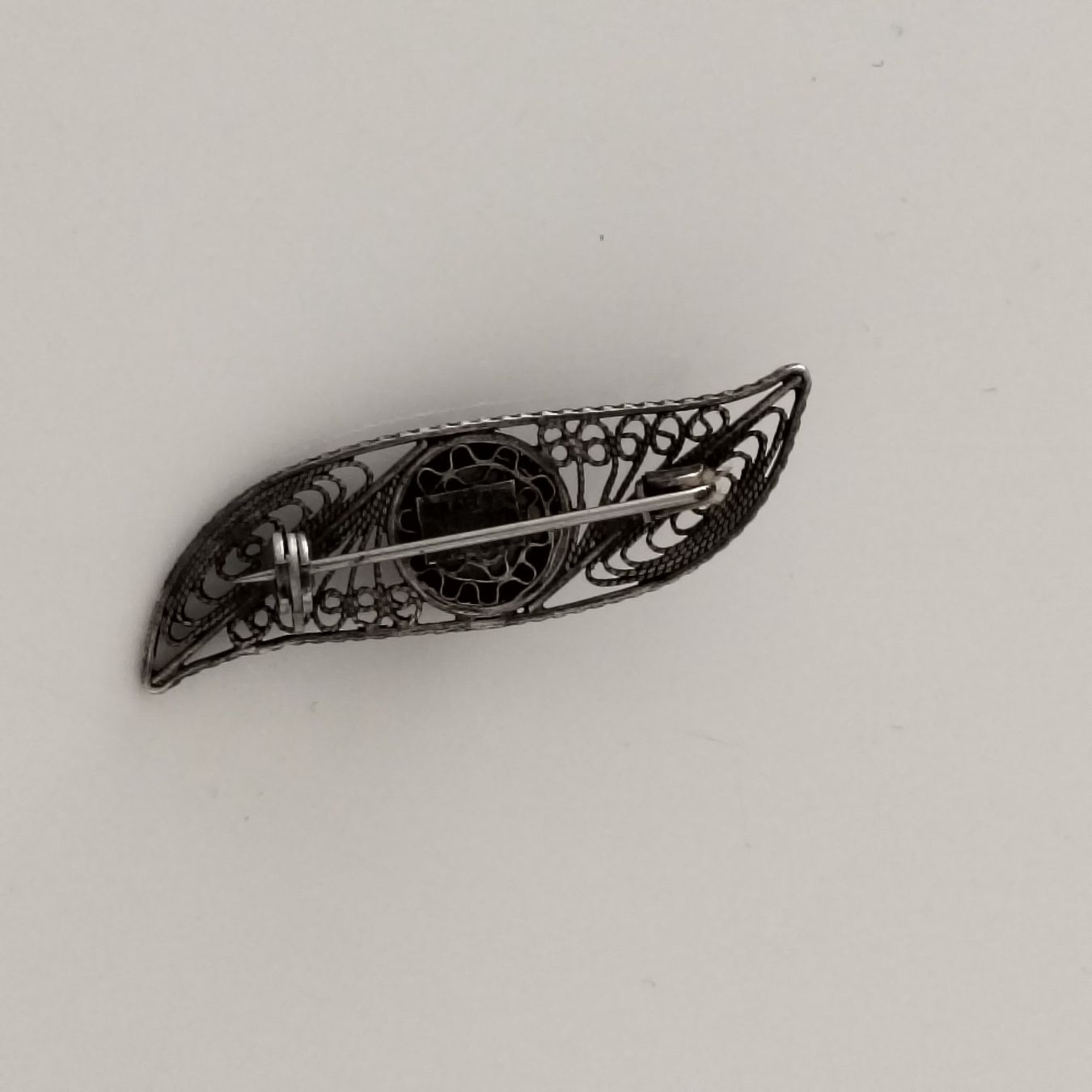 Broches & Aiguilles: Antik Brosche Silber mit Laminar (S0) – D'occasion à Basel par Meda.moja 2
