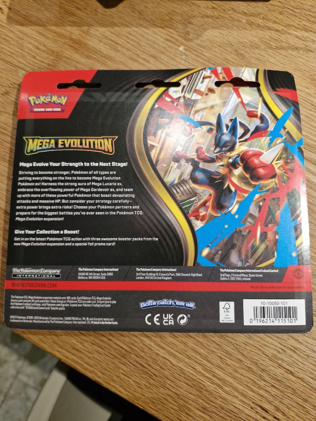 Pokémon Carte collezionabili: mega evolution 3-Pack Blister sealed – Nuovo e nell'imballaggio originale da Cudrefin venduto da Jnini12 1