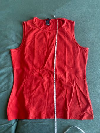 H6M Tank-Top, T-Shirt, Gr. L, rot