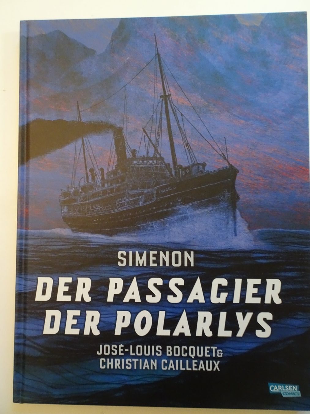 Comics: Comic Buch DER PASSAGIER DER POLARLYS nach Simenon – Gebraucht aus Schönenwerd von schnitzunddrunter