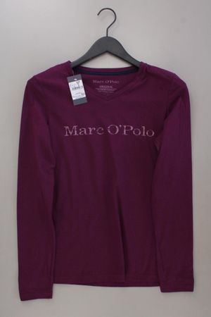 Marc O'Polo Shirt mit V-Ausschnitt lila