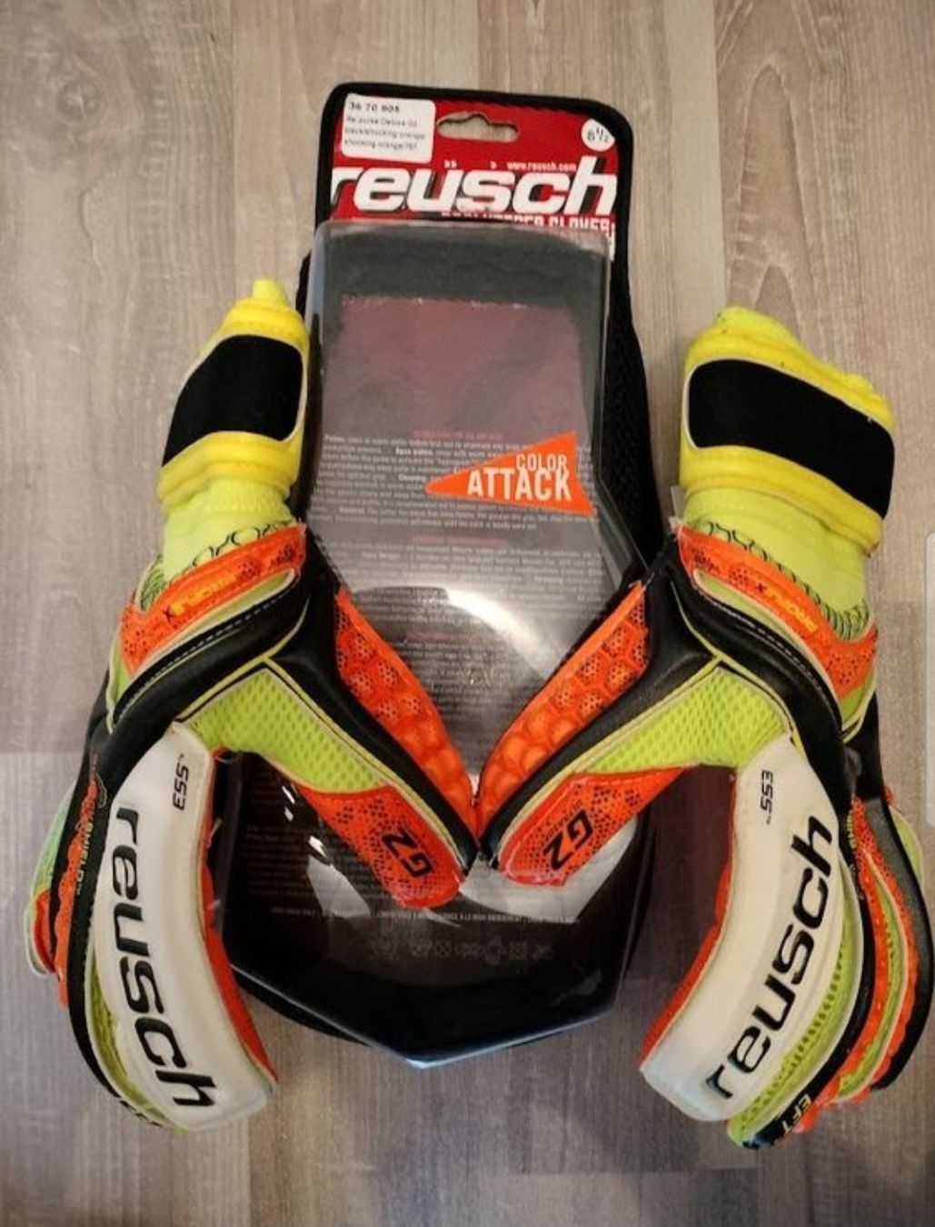 Reusch Guanti & manicotti: Reusch Torwarthandschuhe Gr. 8.5 - Neu OVP – Nuovo e nell'imballaggio originale da Vogelsang AG venduto da villa9 2