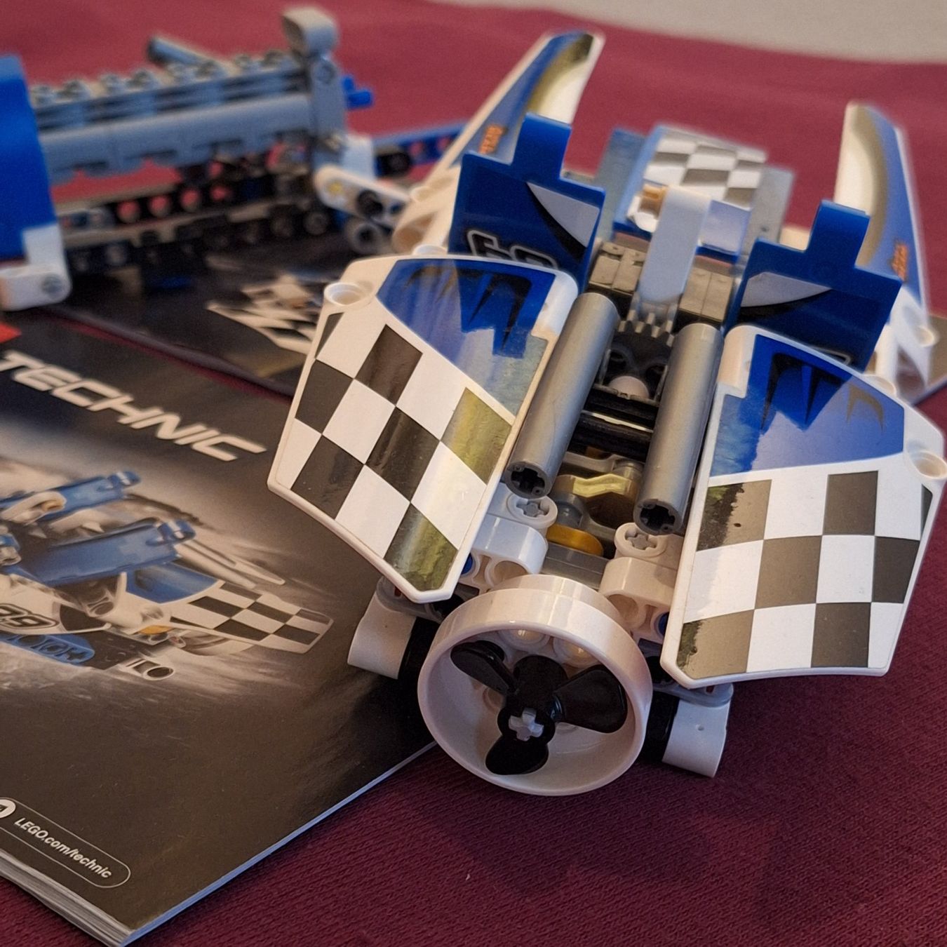 Lego Jouets: Lego Technic 42045 Hydroplane, mit Anleitung – D'occasion à Hettenschwil par Schneuggi2 4