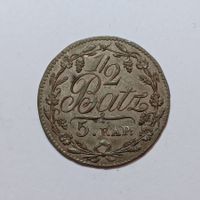 1/2 Batzen 1813 Waadt