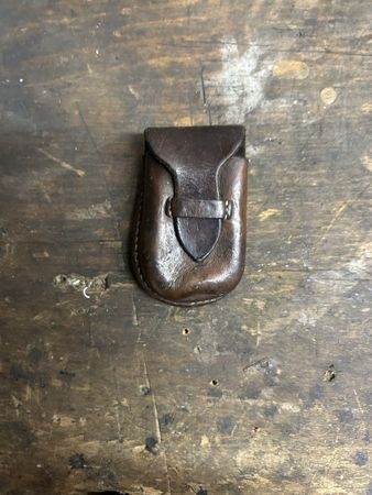Leder Täschchen Schweizer Armee 