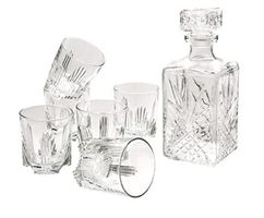 Whiskyset Whisky-Set 6 Gläser + Karaffe