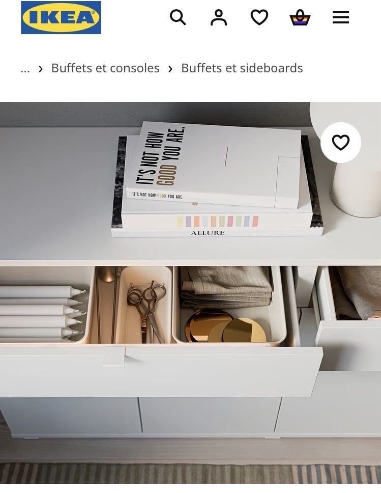 Ikea Buffets: Sideboard VIHALS IKEA  – D'occasion à Zürich par cla_r99v 2
