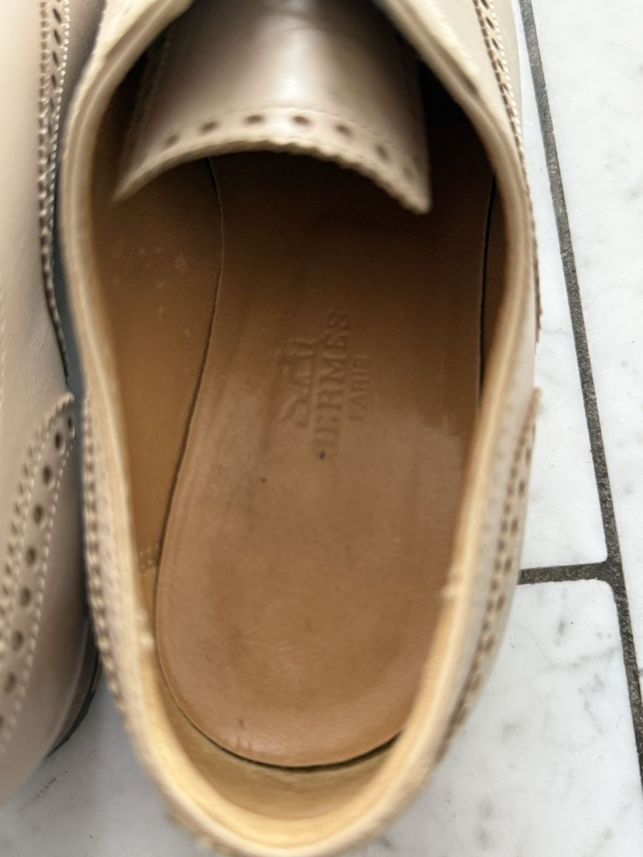 Hermès Scarpe da donna: HERMES Schnürschuhe Leder Nude Beige Gr. 36 – Usato da Unterägeri venduto da Goldigirls 2