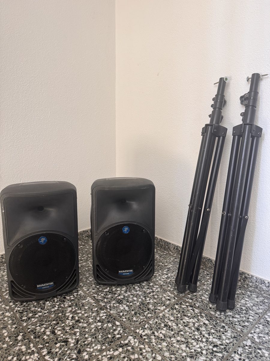 Mackie Lautsprecher: Mackie SRM350 Active Speaker System with Stands – Gebraucht aus Oberwil-Lieli von Facundo101 1