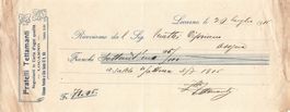 Fratelli tettamanti Locarno Kambiale cheques