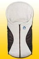 Winter-Fusssack "Eisbärchen" mocca/sand SALE 80%