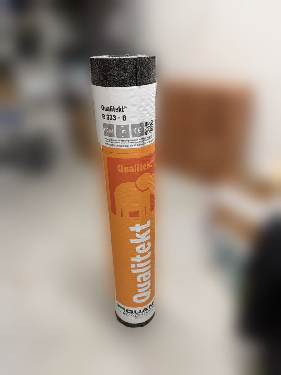 Sanitari: Qualitekt R 333 - 8 Dachbahn 10m 1m neu – Nuovo e nell'imballaggio originale da Schönholzerswilen venduto da mela7
