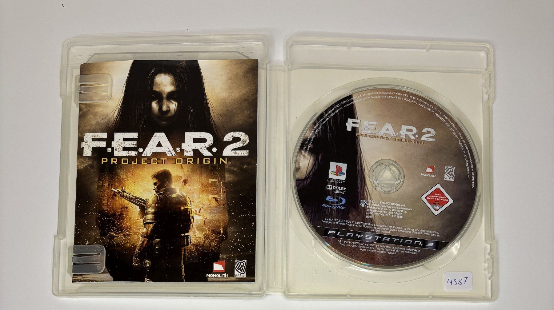 Giochi: PS3 - F.E.A.R. 2: Project Origin – Usato da Allschwil venduto da Bullach 1