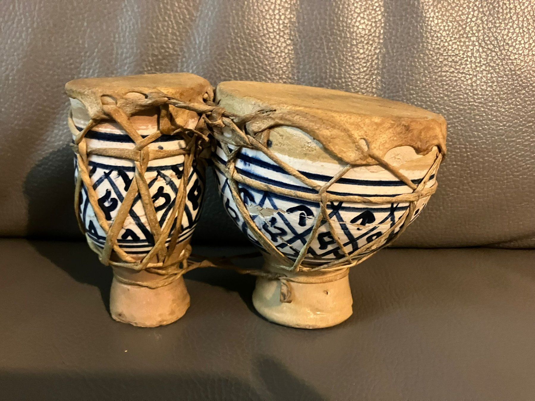Strumenti musicali: Piccolo bongo di ceramica – Usato da Melano venduto da H-Sara