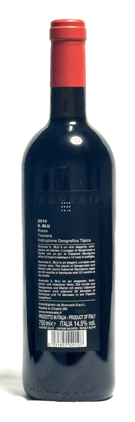 Vino: BRANCAIA - IL BLU - 2010 - – Nuovo (secondo la descrizione) da Sils/Segl Baselgia venduto da myCantina 1