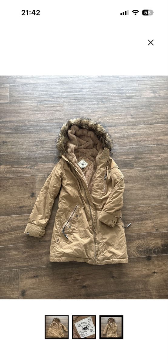 Khujo Cappotti: Wintermantel Beige – Usato da Bülach venduto da sel_775n 1