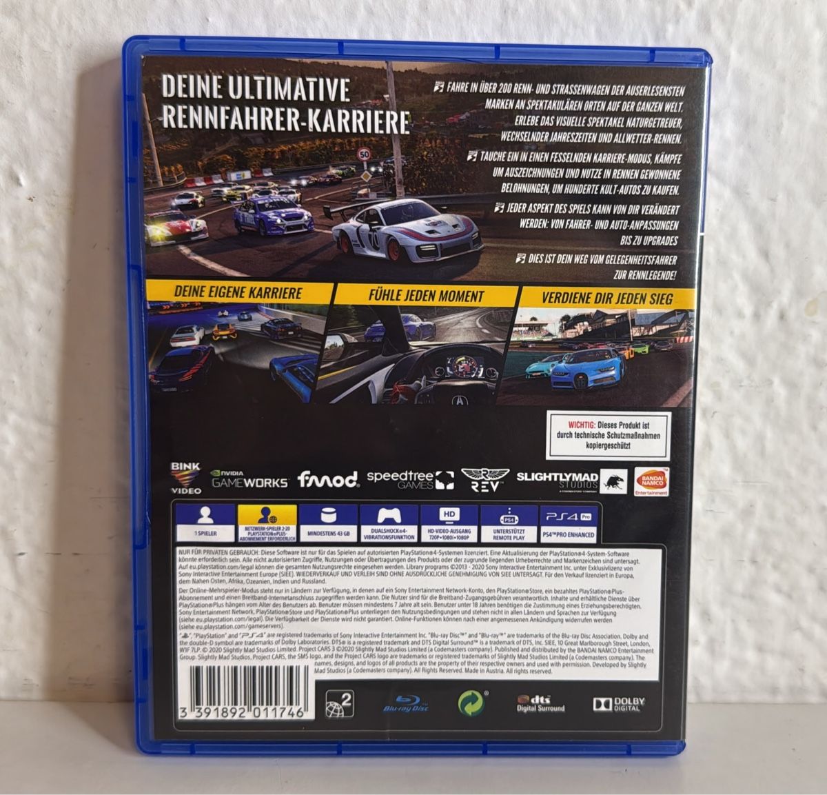 Sony Spiele: Project CARS 3 PS4/PS5 Game – Gebraucht aus Ehrendingen von bubulence 1