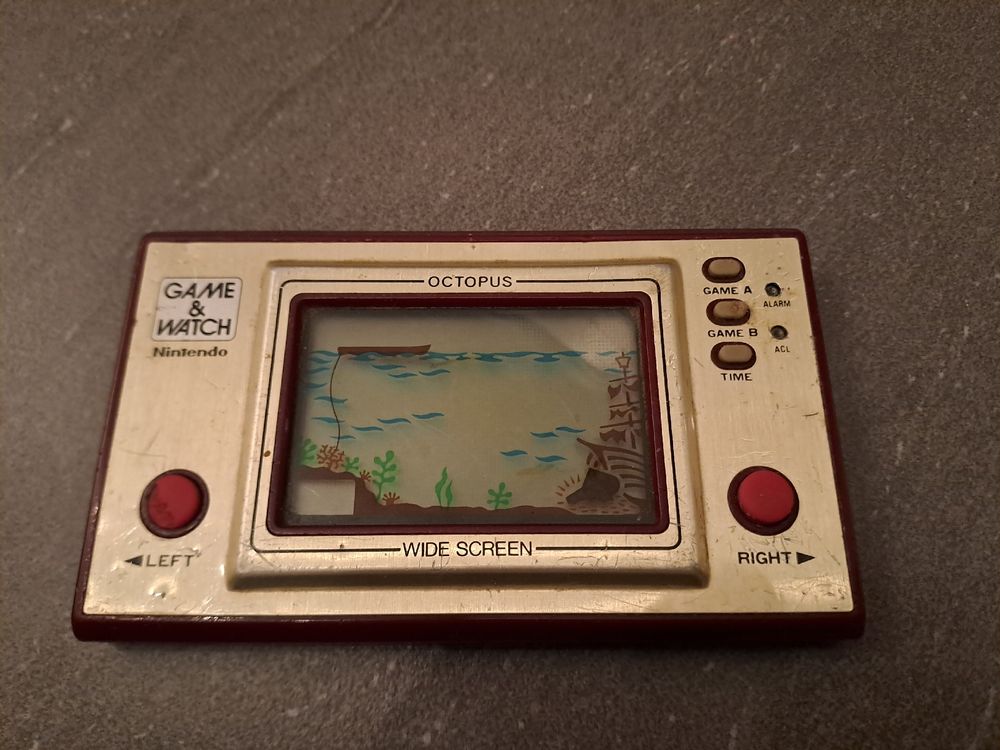 Game & Watch Nintendo Spiel Konsole Octopus (Gebraucht) in Aarau