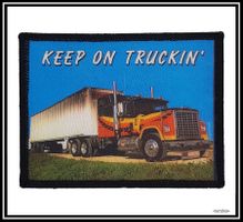 Aufnäher *KEEP ON TRUCKIN'* - Nr. C-512