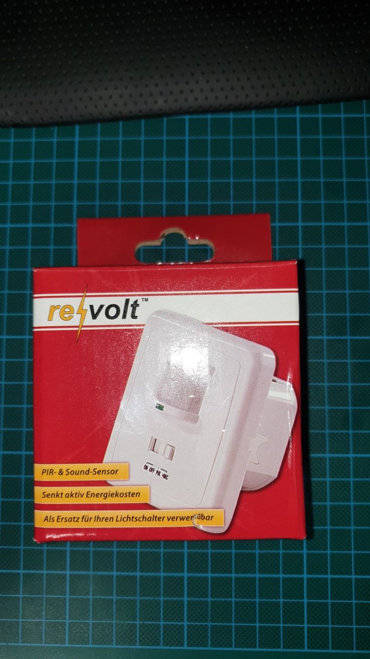 Schalter: Automat. Lichtschalter mit Bewegungsmelder + Sound-Sensor – Neu und originalverpackt aus Bütschwil von ed_9606 1