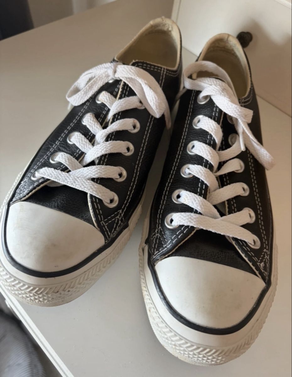Converse Scarpe da uomo: Converse Chucks Leder 38 – Usato da Basel venduto da Brunner.T 1