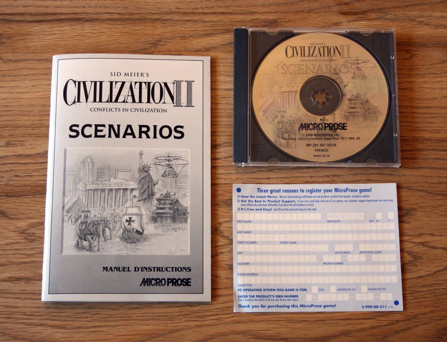 Spiele: Civilization 2 - Extension Scenarios (VF) – Gebraucht aus Münchenbuchsee von Chaoo 2
