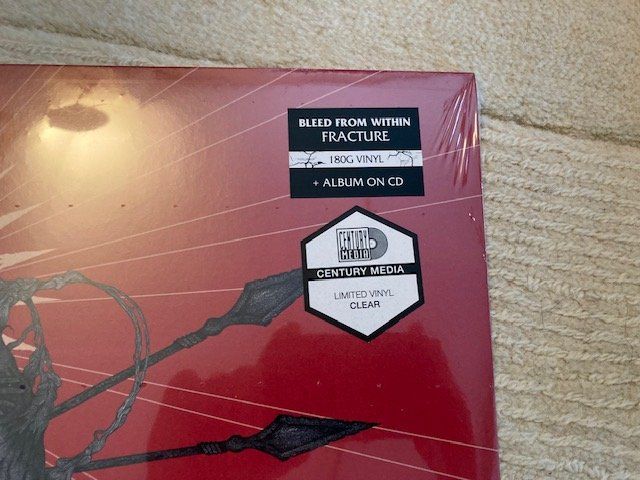 Dischi in vinile: Bleed From Within - Fracture (limitierte Vinyl + CD) – Nuovo e nell'imballaggio originale da Wagenhausen venduto da Novafreund283 1