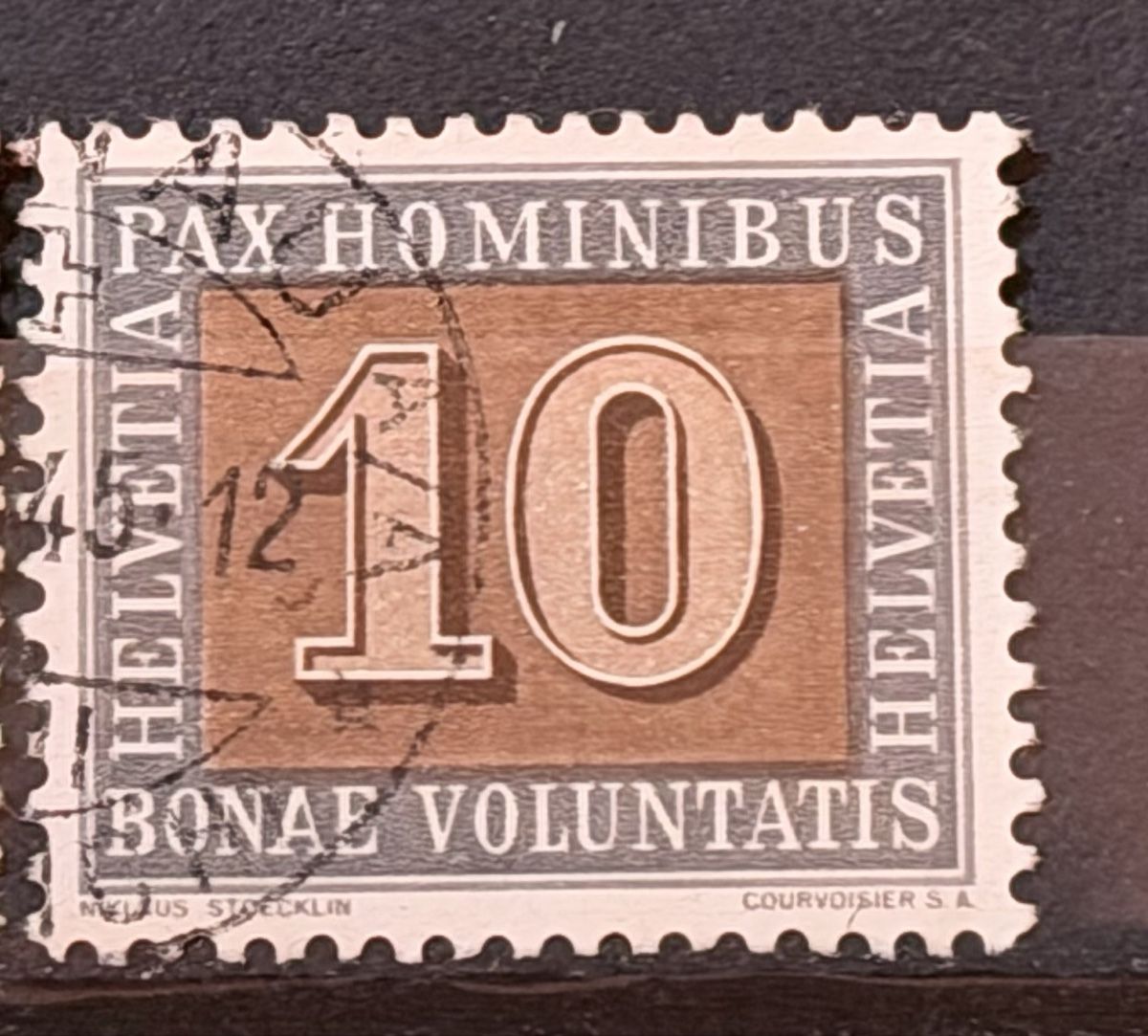 Alle Briefmarken: Timbres PAX - Suisse  – Gebraucht aus Petit-Lancy von Solcarm 3