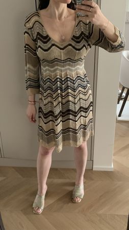 MISSONI striped Knit dress S/M