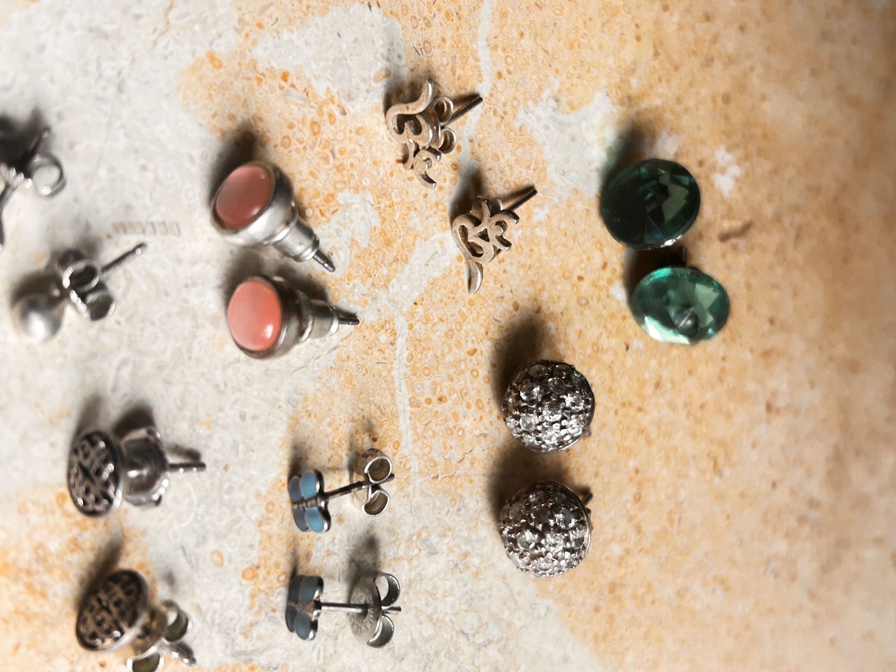 Orecchini pendenti & Orecchini a lobo: 8 paar ohrenringe  silber/Modeschmuck OM – Usato da Dittingen venduto da Bellevista 1
