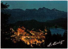 St. Moritz bei Nacht