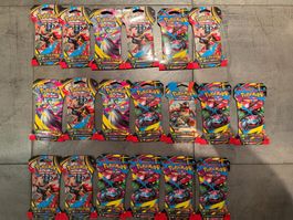 19x Pokémon Mega Evolution Sleeved Booster – Sealed