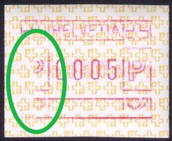 ATM 8 schmal_Abart "TEILDRUCK RAND LINKS +P" ! **