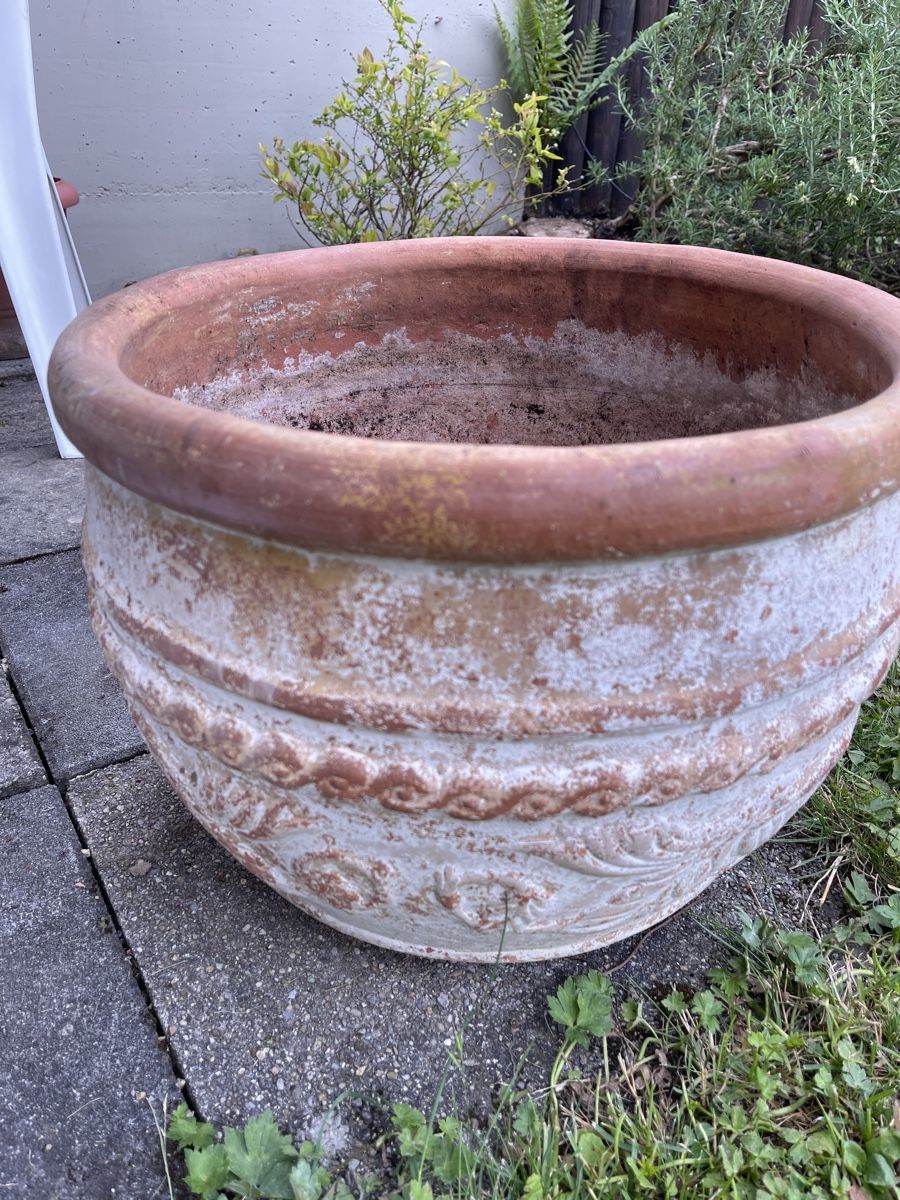 Vasi per fiori: grosser Terracota Tontopf – Usato da Weiningen TG venduto da Majorette