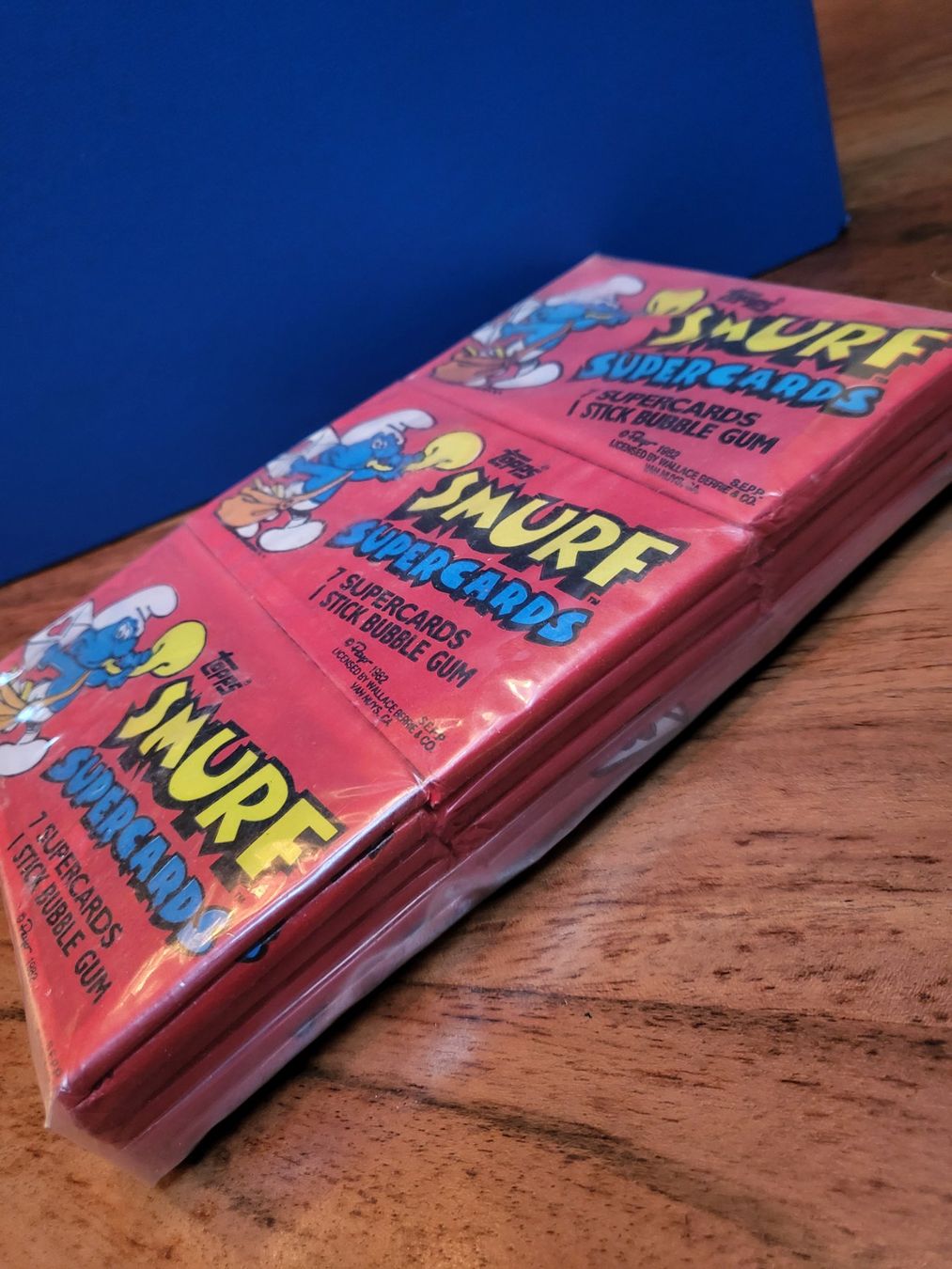 Topps Carte collezionabili: TRADING CARDS SCHLÜMPFE – Nuovo e nell'imballaggio originale da Schönenberg ZH venduto da heaangst 1