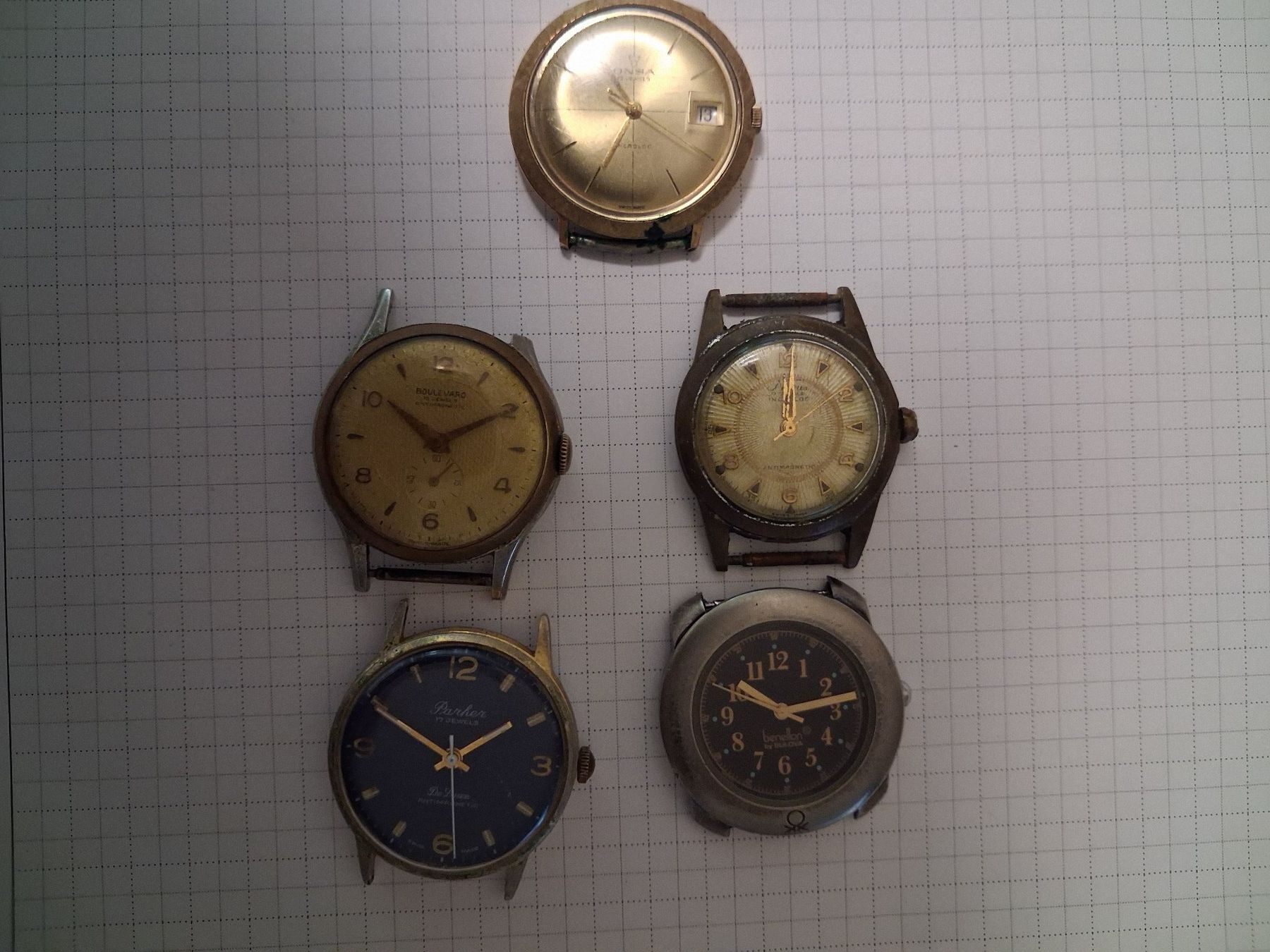 Orologi: 5 Uhren Lot – Usato da Zürich venduto da rald