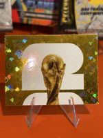 Panini FIFA World Cup Trophy Karte Gold Zustand Neu