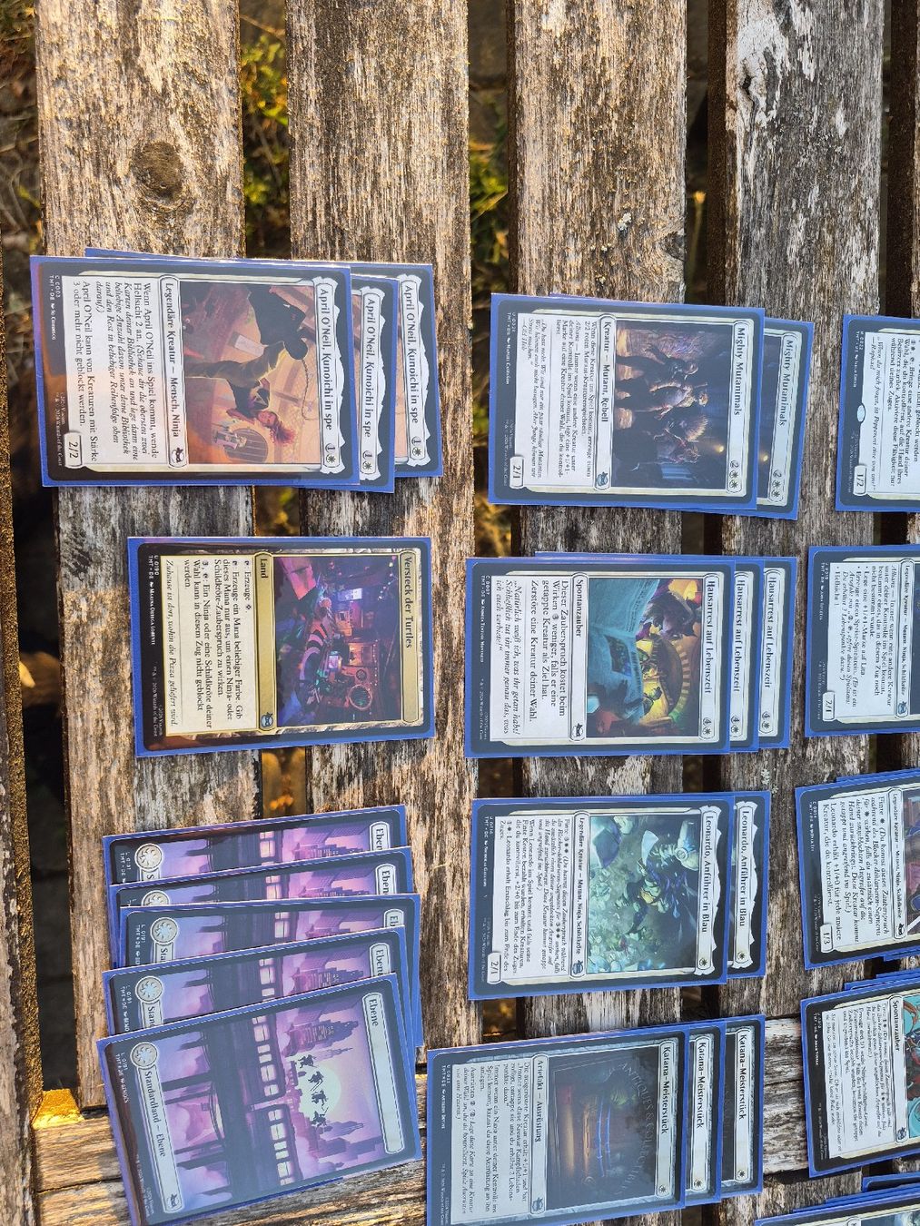 Magic The Gathering Carte collezionabili: MTG TMNT Leonardo Deck Deutsch NM + Gratis Pin – Usato da Savigny venduto da loi_7wxv 4