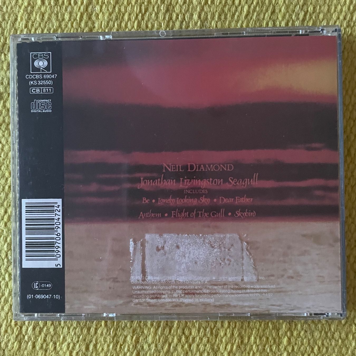 CD: NEIL DIAMOND-JONATHAN LIVINGSTON SEAGULL – Usato da Rorschacherberg venduto da CD-Roli 1