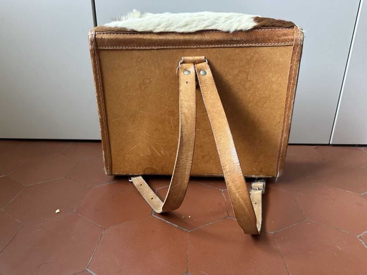 Kindertaschen: Kuhfell Rucksack Schulranzen – Gebraucht aus Liebefeld von tschudy02 1