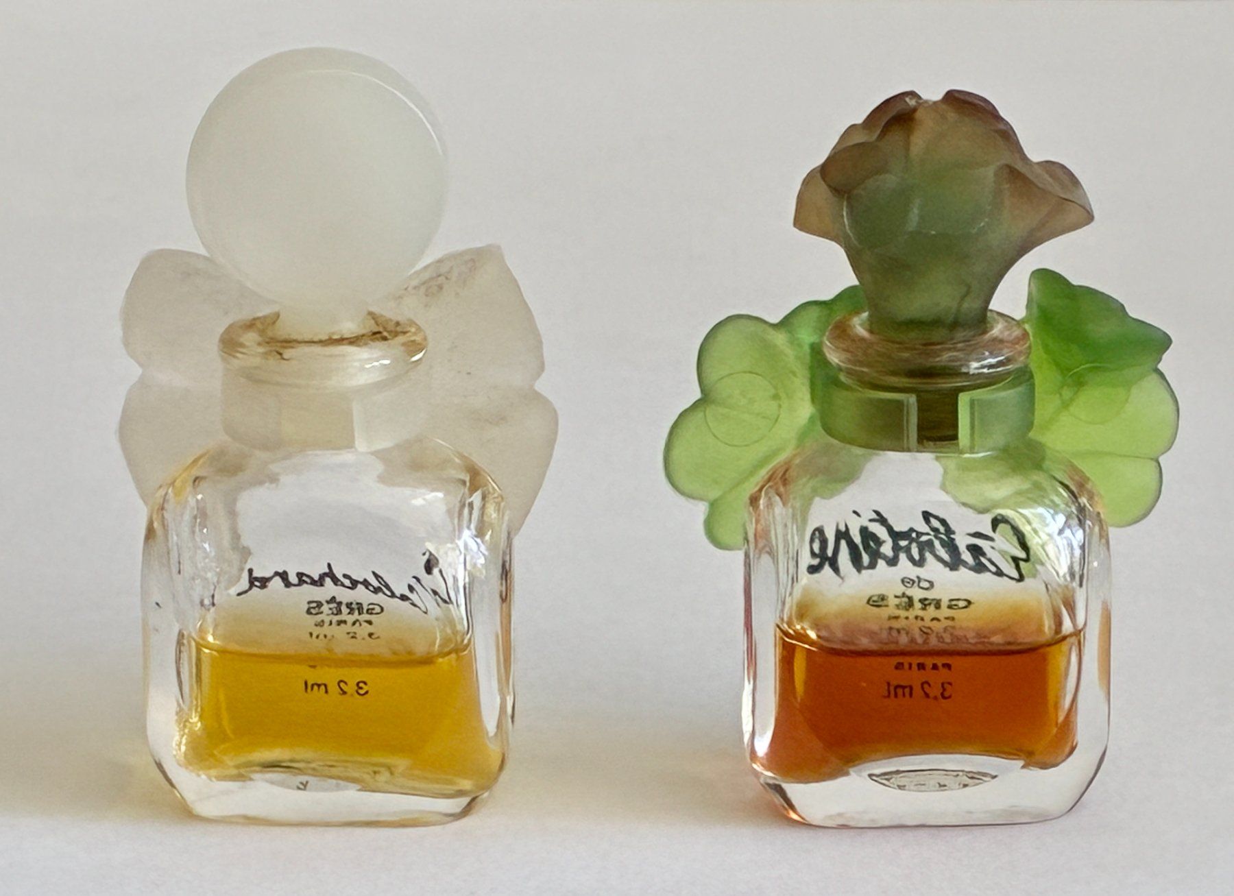 Profumi & Eau de Toilette: 2 Vintage Miniatur Parfumflacons GRÈS Cabochard und Cabotine – Usato da Kloten venduto da Nephty 3