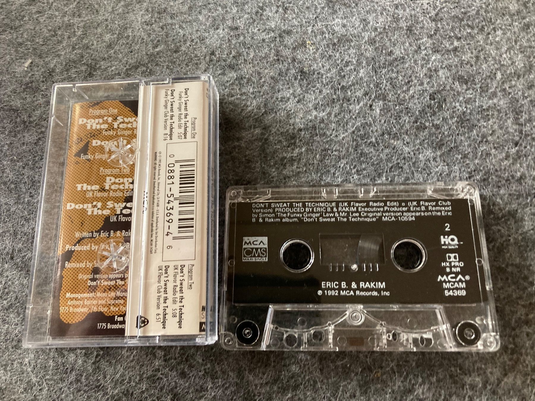 Kompaktkassetten: Eric B. & Rakim - Don't Sweat The Technique (MC) – Gebraucht aus Fribourg von Karushi 4