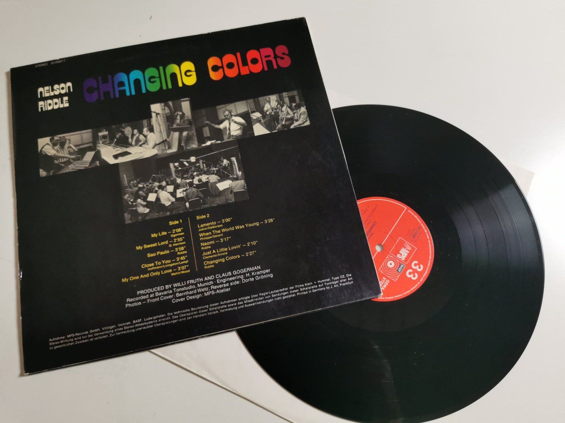 Vinyles: Nelson Riddle - Changing Colors – D'occasion à Grafenried par House-of-Oldies 1