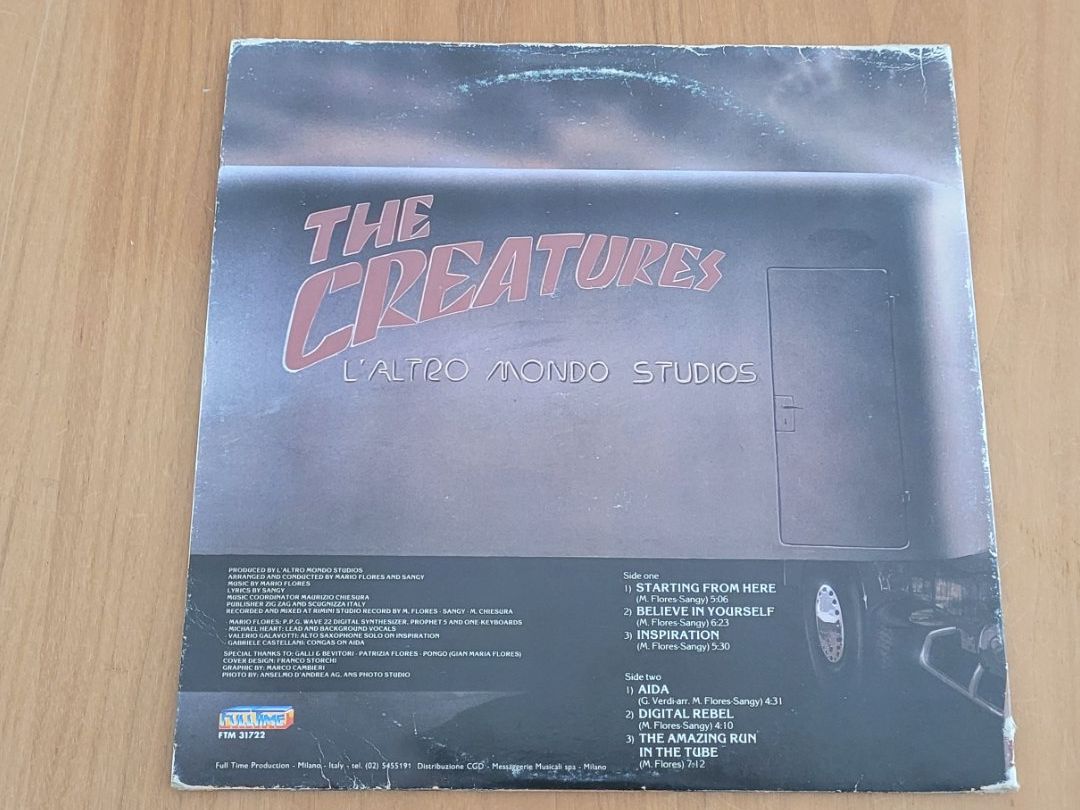 Vinyles: LP   The Creatures – D'occasion à Martigny par MZ-67 2