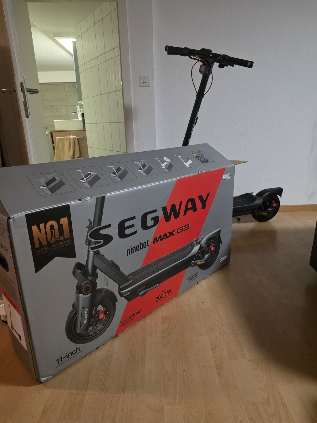 Scooters: Segway Max G3 – Neu und originalverpackt aus Arbon von nini2121 1