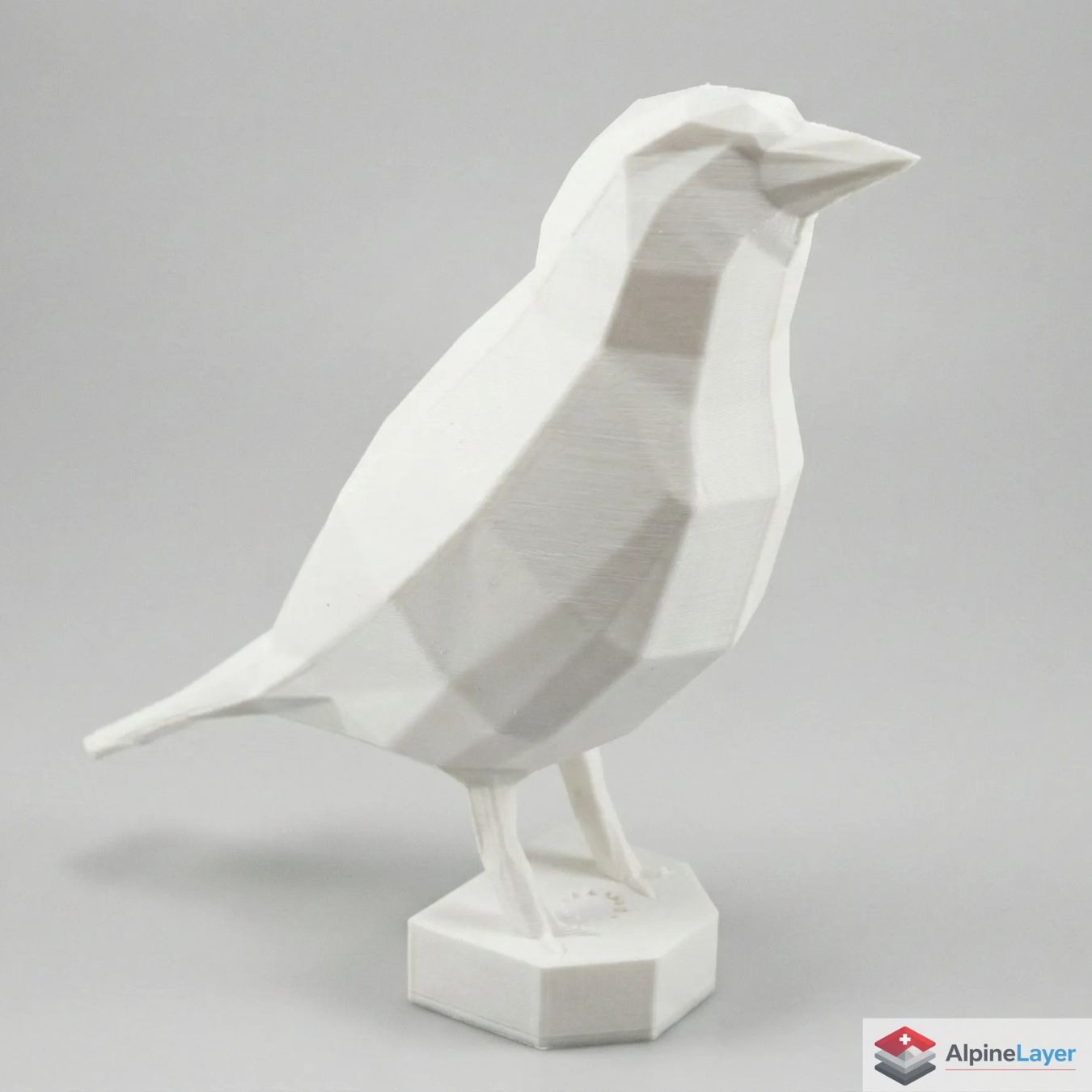 Sculptures & Statues: Geometric Sparrow Sculpture - 3D Printed – Neuf (Voir description) à Losone par AlpineLayer 1