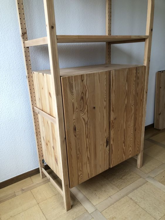 Ikea Ivar Holz Regal mit SchrankElement 50 cm tief Kaufen auf Ricardo
